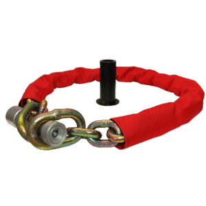 BULLDOG MC100S Chain Lock Ground Anchor - 1.83m (6ft) Chain Length with Ground Anchor