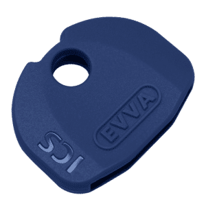 EVVA ICS Coloured Key Caps - Blue 0043521918