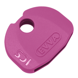 EVVA ICS Coloured Key Caps - Pink 0043521950
