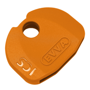 EVVA ICS Coloured Key Caps - Orange 0043521985