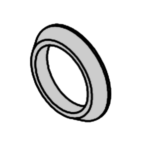EVVA Screw In Cylinder Rose - NP