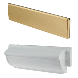 TROJAN Unicorn TS008 FD30 Letterplate - Gold