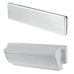 TROJAN Unicorn TS008 FD30 Letterplate - White