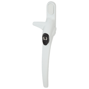 ERA Charisma Inline Cockspur Locking Espag Handle - 21mm RH Locking White