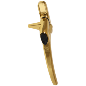 ERA Charisma Inline Cockspur Non Locking Espag Handle - 21mm RH Non Locking Polished Gold