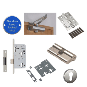 UNION Deadlock Fire Door Pack Kit - J-FDK-DEADLOCK