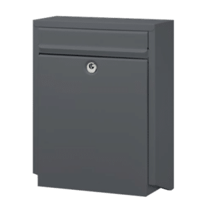 DAD Decayeux D100 Series Post Box - Anthracite Grey