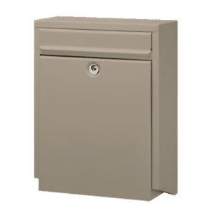 DAD Decayeux D100 Series Post Box - Latte