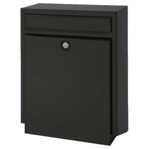 DAD Decayeux D100 Series Post Box - Black