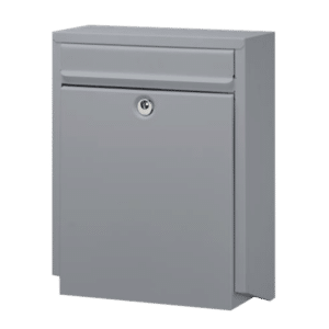 DAD Decayeux D100 Series Post Box - Silver Grey