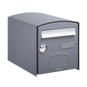 DAD Decayeux D800 Series Post Box - Grey