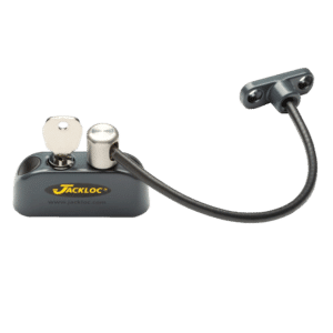 JACKLOC Pro-5 Lockable Cable Window Lock - Anthracite Grey