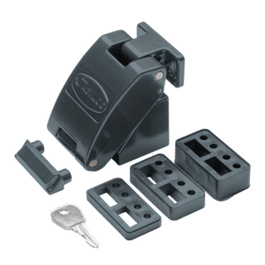 JACKLOC Titan Robust Folding Window Restrictor - Anthracite Grey