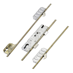 WINKHAUS AV2 FAO Auto Locking Lever Operated Latch & Deadbolt 20mm Radius - 2 Hook - Euro Lockout Facility RH
