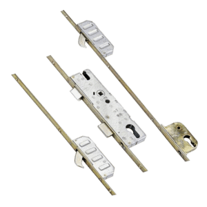 WINKHAUS AV2 FAO Auto Locking Lever Operated Latch & Deadbolt 20mm Radius - 2 Hook - Euro Lockout Facility LH
