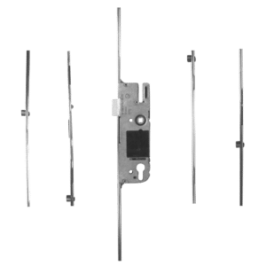 GU Lever Operated Latch & Deadbolt - 4 Roller - 55/92