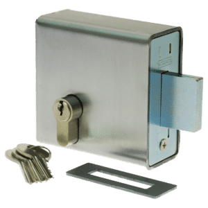 GATEMASTER Weld-In Double Throw Euro Deadlock - 40mm Case Width