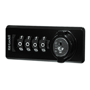 CODELOCKS KitLock KL20 Horizontal Mechanical Combination Lock With Auto Scramble - KL20 Black LH