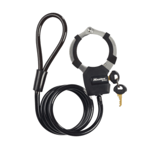 MASTER LOCK 8275EURDPRO Keyed Cable Street Cuff Lock - Black