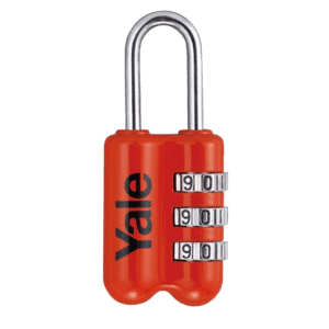 YALE YP2 Open Shackle Combination Padlock - Red
