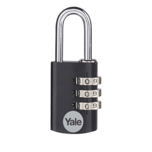 YALE YE3CB Aluminium Open Shackle Combination Padlock - 28mm