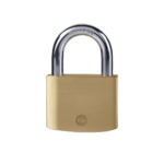 YALE Y110B Brass Open Shackle Padlock - 60mm Single Keyed To Differ