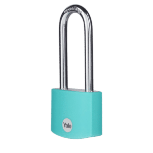 YALE YE3B Aluminium Long Shackle Padlock - Teal