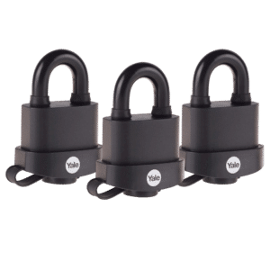 YALE Y222B 35mm High Security Trailer Padlock - Pack of 3 - Pack of 3