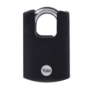 YALE Y121B 40mm Brass Closed Shackle Padlock - 40mm