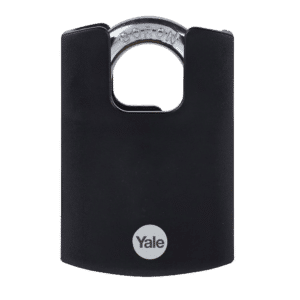 YALE Y121B Closed Shackle Brass Padlock - 50mm