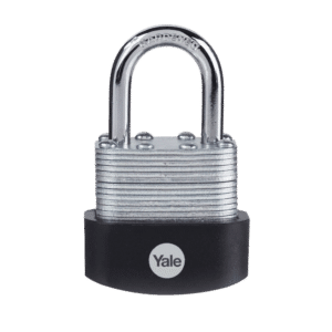 YALE Y125B High Security Laminated Steel Open Shackle Padlock - 40mm - Pack of 1