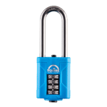 SQUIRE CP40S & CP50S All-Weather Long Shackle Combination Padlock - CP40S/2.5 Boxed