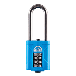 SQUIRE CP40S & CP50S All-Weather Long Shackle Combination Padlock - CP40S/2.5 Boxed