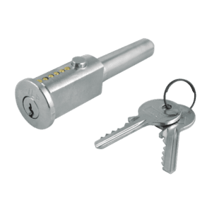 ILS FDM007-1 Round Face Bullet Lock 91mm x 25mm x 42mm - FDM.007-1 Keyed Alike