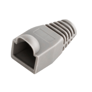 HAYDON MARKETING RJ45 Strain Relief Boot Grey 50 Pack - CAT5/6e