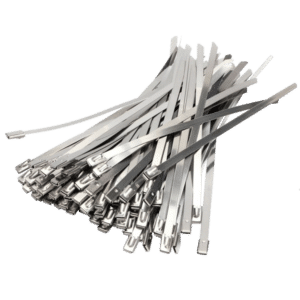 HAYDON MARKETING Stainless Steel Cable Ties 100 Pack - 200mm x 4.6mm