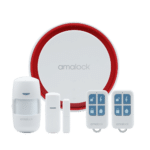 AMALOCK ALM1000 Wireless Wi-Fi & GSM Alarm Kit - 110DB