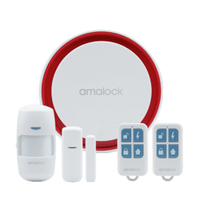 AMALOCK ALM1000 Wireless Wi-Fi & GSM Alarm Kit - 110DB