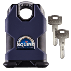 SQUIRE SS50CS Elite Dimple Cylinder Closed Shackle Padlock - KD Boxed