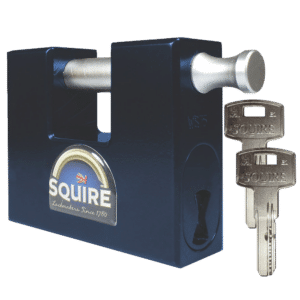 SQUIRE WS75S Elite Dimple Cylinder Container Sliding Shackle Padlock - KD Boxed