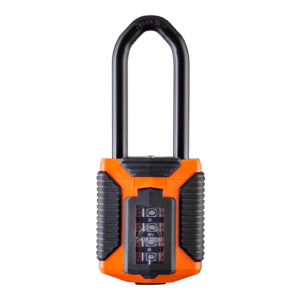 SQUIRE CP50S All Terrain Combination Padlock - Long Shackle CP50/ATO/2.5 Orange (Boxed)