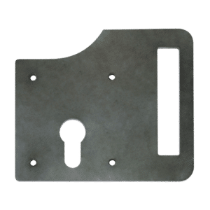 GATEMASTER Slotted Lock Plate Screw Fixing - Stainless Steel GLBS