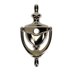 AVOCET Affinity Traditional Victorian Urn Door Knocker With Cut For Viewer - Gold