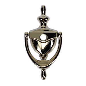 AVOCET Affinity Traditional Victorian Urn Door Knocker With Cut For Viewer - Gold