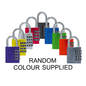 ABUS 144/40 Combination Padlock 40mm Body - Assorted Colours (4 Wheel)