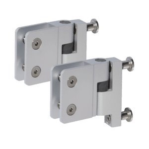 ASEC Cubicle U Bracket Gravity Hinges (1 Pair) To Suit 13mm Board - SAA