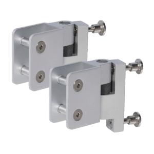 ASEC Cubicle U Bracket Gravity Hinges (1 Pair) To Suit 20mm Board - SAA