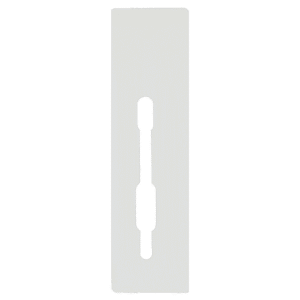 SASHSTOP Torchguard Door Handle Protector 30/45 Backset 300mm x 75mm - Short Below/Below White 223601