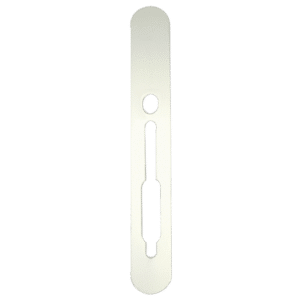 SASHSTOP Torchguard Door Handle Protector Discreet 300mm x 40mm - Short Below/Below White 224201