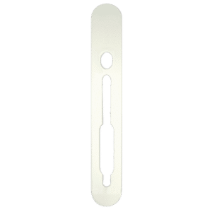 SASHSTOP Torchguard Door Handle Protector Discreet Mini 237mm x 40mm - Mini Below/Below White 224401